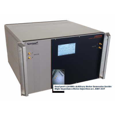 G.fast 212 MHz test platform Line Sim and Noise Gen