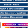 Functional blocks of a fully automated test bench